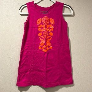 Garnet Hill Kids Floral Dress, size 4